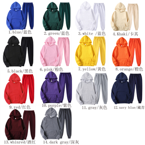 Conjunto Deportivo de Otoño para Mujer, con Capucha, Estampado, Transpirable, de Poliéster/Algodón, Alta Calidad, Varios Colores - Product Image 6