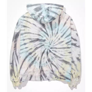 Streetwear tendance pour les acheteurs en gros, service OEM, design chic avec effet tie-dye, pull décontracté pour femmes, coupe ample. - Product Image 3