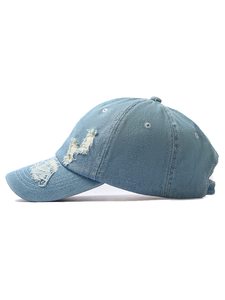 Heavy Washed Distressed Finish Low Profile Unisex Hat <b>Vintage</b> Style Faded <b>Cap</b> Distressed Cotton Baseball Hat <b>Cap</b> - Product Image 2
