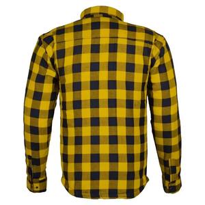 Camisa de Motociclista Unisex de Manga Larga, de Franela de Algodón Grueso, Transpirable, de Alta Calidad, con Forro de Aramida, Antiabrasión - Product Image 2