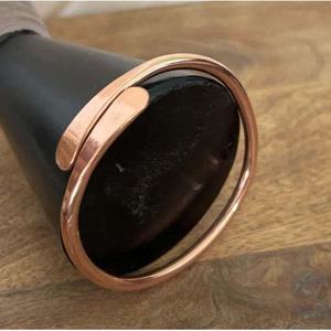 Ethnic Boho Style Solid Copper Cuff <b>Bracelet</b> Vintage Star Design Premium Quality Handmade <b>Crystal</b> Indian RR ENTERPRISES Fashion - Product Image 1