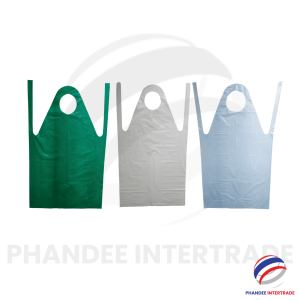 ผ้ากันเปื้อนแขนกุดพลาสติก HDPE อเนกประสงค์น้ำหนักเบาทนทานแบบใช้แล้วทิ้งกันน้ำสำหรับร้านอาหารห้องครัวอาหาร - Product Image 6
