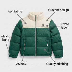 Chaqueta Acolchada para Hombre, Chaqueta de Invierno con Capucha, Chaqueta Brillante con Relleno de Poliéster, Chaqueta Casual de Moda para Exteriores 2026 - Product Image 5