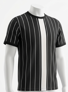 Super Quality Soccer Sublimation <b>TShirt</b> with Flat Knit Collar and Armband 100% <b>Polyester</b> Micro Interlock 160 Gsm Breathable - Product Image 5