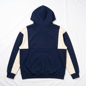 Sweat à capuche zippé pour homme avec logo personnalisé brodé, en molleton, fermeture éclair intégrale, vente en gros, fabricant OEM - Product Image 2