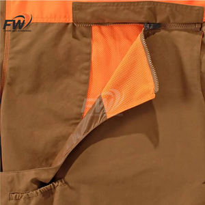 Chaqueta Ligera Personalizada para Hombre, Impermeable, Transpirable, Naranja, Ropa de Caza, Chaqueta de Pesca, Chaqueta de Camuflaje para Exteriores - Product Image 5