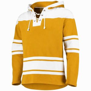 NUEVAS Sudaderas con Capucha de Hockey sobre Hielo 2026 de Alta Calidad con Bordado Tackle Twill, Hechas a Medida, de Forro Polar para Invierno, con Cordones - Product Image 1