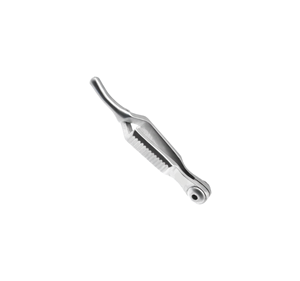 Pinza Hemostática Johns Hopkins Bulldog de 1/2'' con Mordazas Curvas y Dientes Cruzados, de Acero Inoxidable de Grado Quirúrgico - Product Image 3