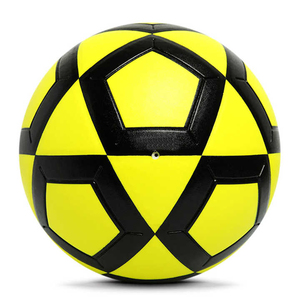 Balón de Fútbol de PU Amarillo y Negro con Estampado por Sublimación, Balón Deportivo para Todas las Estaciones, Uso en Exteriores, Entrenamiento - Product Image 3