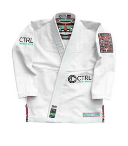 Kimono de BJJ Profesional Personalizado con Logotipo Impreso en Serigrafía, 100% Algodón Elástico, Uniforme de Artes Marciales Unisex OEM, Frente/Izquierda/Derecha - Product Image 5