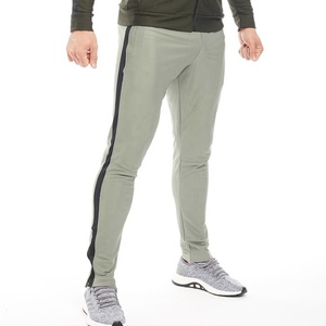 Pantalones Deportivos Casuales para Hombre, Pantalones de Felpa Básicos con Cintura Elástica, Pantalones Color Heather - Product Image 1