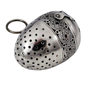 Passoire de cuisine multifonctionnelle en acier inoxydable en forme de cœur, infuseur à thé, grand tamis artisanal en argent - Product Image 2