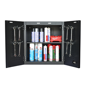 Matte Black Powder Coated Steel <b>Wall</b> Tool <b>Cabinet</b> For similar listing distinctiveness keep the CSPS 61cm <b>wall</b> - Product Image 4