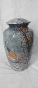 Urnes de crémation en aluminium de conception unique Urnes funéraires Méta de la plus haute qualité Urnes de cendres humaines de vente chaude - Product Image 2