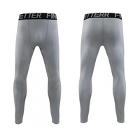 Ensemble de survêtement de compression imprimé pour hommes, idéal pour la musculation et le fitness, avec pantalon de sport et collants de compression pour la gym, imprimé par transfert thermique