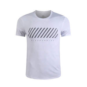 Venta al por mayor de alta calidad de los hombres lisos camisetas blancas sublimación personalizada para hombres espacios en blanco camisetas de gran tamaño para el verano - Product Image 5
