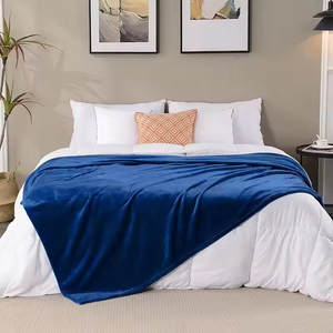 Manta de punto ecológica y cómoda para hotel, con colores y diseños personalizados, precio de venta directa de fábrica - Product Image 3