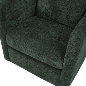 Poltrona Girevole Sutton Kelly Verde, Elegante Arredamento per Soggiorno - Product Image 2