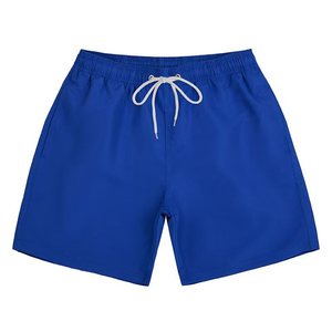 Shorts de Baño Negros para Hombre, Cintura Alta, Cierre con Cordón, Ecológicos, Transpirables, Antiarrugas, de Secado Rápido, para Gimnasio - Product Image 2