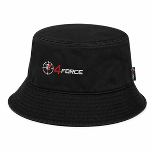 หมวกบักเก็ต F4FORCE สีดำ ปักโลโก้  ใส่ได้ทั้งชายหญิง สไตล์ลำลอง สำหรับฤดูใบไม้ผลิและฤดูร้อน  หมวกบักเก็ตสำหรับผู้ใหญ่ มีจำหน่ายแล้ว - Product Image 3