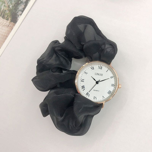 Nouvelles montres à quartz pour femmes, montre à ruban de mode, bandeau foulard, montre décontractée pour soirée - Product Image 5