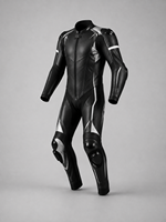 Ensemble de veste et pantalon de moto en cuir noir imprimé pour adulte, respirant, imperméable et coupe-vent, idéal pour la course estivale