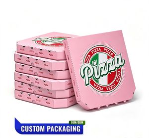 Cajas de Pizza Reutilizables de Grado Alimenticio con Logotipo Personalizado y Opciones de Tamaño - Product Image 1