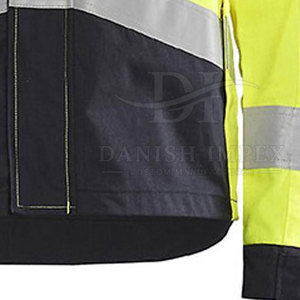 Customizable Outdoor Construction <b>Worker</b> Safety <b>Jacket</b> with Pockets Wholesale Prices Workwear <b>Jackets</b> with Customized Logo - Product Image 5