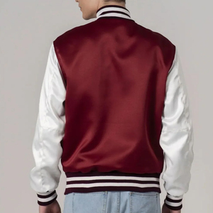 Chaqueta de satén para hombre profesional, servicio OEM, nueva llegada, estilo urbano, chaqueta de satén de la mejor calidad, ecológica y transpirable. - Product Image 5