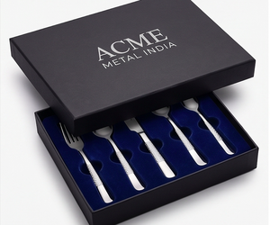 Ensemble de couverts modernes en acier inoxydable avec poignées texturées, finition miroir haute brillance, résistant à la rouille, pour les mariages, les événements et l'usage quotidien - Product Image 3