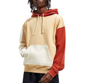 Sweat à capuche unisexe de couleurs mélangées avec logo personnalisé surdimensionné en bloc pour l'hiver Impression numérique 100% coton brodé avec poche à séchage rapide Hoodies pour hommes - Product Image 4