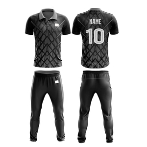 Uniforme de Cricket de Alto Rendimiento, Poliéster, Ropa de Entrenamiento para Adultos, Tallas y Colores Personalizados, Tejido Ligero de Secado Rápido - Product Image 1