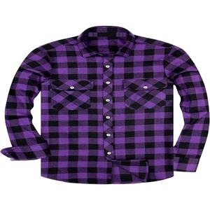 Premium Fashion <b>Flannel</b> Shirt Cheap Price Export Oriented Quality Customized Branded Dress Shirt Long Sleevwe OEM Service - Product Image 3