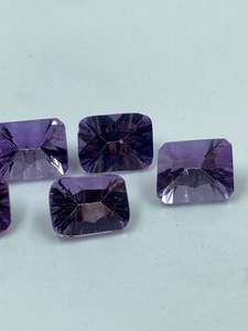 Piedra Preciosa de Amatista Natural, Corte Baguette Suelto, Alta Calidad, 8.69 Quilates, 7x9MM, Forma Rectangular para Joyería - Product Image 4