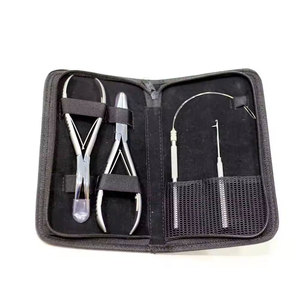 Kit de Herramientas Profesional para Extensiones de Cabello Humano para Salón, Incluye Herramientas de Aplicación y Accesorios, Kit Completo para Extensiones de Cabello - Product Image 1