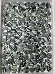 Cabujones Verdes de Ópalo Suizo de Calidad Premium a Granel, Cristal Auténtico Natural, Gema de Corte Cojín, Joyas de Alta Calidad con Reverso Plano - Product Image 2