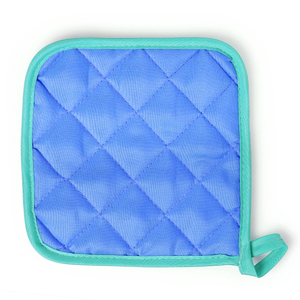Manufacturer in India Latest Design Solid Color Pot Holder 100% Cotton Canvas Recycled Pot Holders for <b>Kitchen</b> Use. - Product Image 4