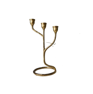 Nuevo Portavelas Decorativo de Metal, de Alta Calidad, Estilo Antiguo Plateado, para Decoración de Mesa en el Hogar - Product Image 5