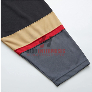 Maillot de hockey sur glace personnalisé avec nom d'équipe, col en V, séchage rapide, respirant, 100 % polyester, épais - Product Image 5