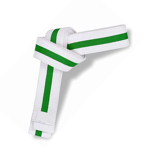 Ceintures de karaté unisexes confortables en coton, broderie de logo personnalisée, vente en gros, équipement d'entraînement pour le judo, le taekwondo et les arts martiaux - Product Image 4