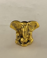 Petit dieu Ganesh sculpture Fine moderne à oreille ouverte, idole religieuse pour cadeau de Festival, Figurine pour décoration