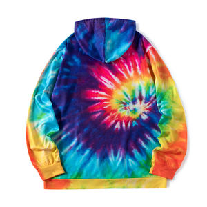 Sudaderas con Capucha Tie Dye para Hombre, Ropa Deportiva, Nuevo Diseño, Tallas para Adultos, Transpirables, Logotipo Personalizado al por Mayor, Color 100% Algodón - Product Image 3