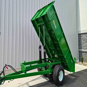 Wholesale Price <b>Farm</b> Dump <b>Trailer</b> With Heavy Duty Suspension For Reliable Off Road Agricultural Use Fast Delivery - Product Image 2