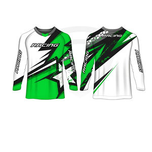 Customized Design Printed Breathable Windproof Comfortable Anti-Uv Motocross Jersey Quick Dry Sportswear Unisex Racing - Product Image 2