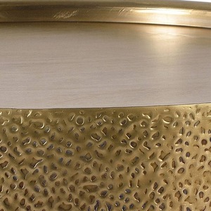 Mesa de Centro Moderna de Diseño Contemporáneo con Superficie de Metal Hecha a Mano, Muebles para Sala de Estar - Product Image 5
