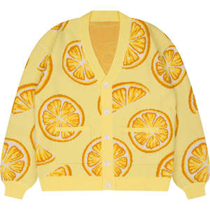 Suéter Premium de Punto Suave con Botones, Transpirable, Cálido para Otoño e Invierno, Color Sólido, Prenda de Punto Informal para Mujer - Product Image 4