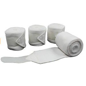 Bandages auto-adhésifs de haute qualité, faciles à déchirer, sans latex, en tissu non tissé, en polaire, pour la protection des chevaux, ensembles de bandages de polo - Product Image 2
