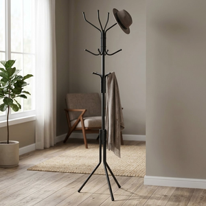 Support suspendu de cintre pour maison moderne Porte-manteau en forme d'arbre Vente en gros du fabricant taïwanais Vente de meubles de rangement en métal - Product Image 1