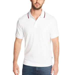 เสื้อโปโลแฟชั่นผู้ชาย รับผลิตแบบ OEM ODM ขายส่ง รับทำโลโก้ตามสั่ง ผู้ผลิตเสื้อผ้า แบรนด์ส่วนตัว เสื้อโปโลแขนสั้นผ้าปิเก้ - Product Image 1