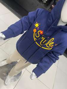 Ensembles de vêtements pour bébés unisexes personnalisés, doux et confortables, avec sweat à capuche en molleton doux à manches contrastées, ensemble sweat-shirt et pantalon de jogging pour enfants - Product Image 6